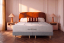Ensemble Matelas Sommier 180x200 cm - Sommier Gris (déjà monté) - Windsor