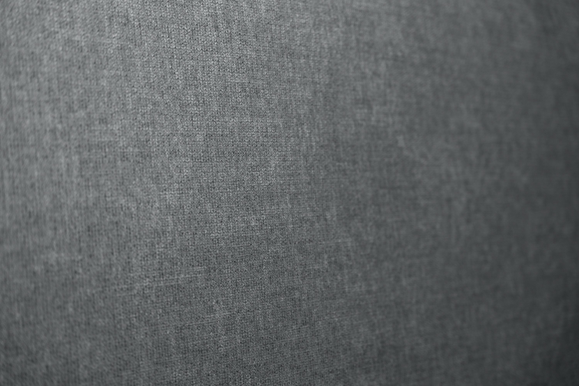 Sommier Coffre 180x200 cm - Toile Nattée - Gris Anthracite