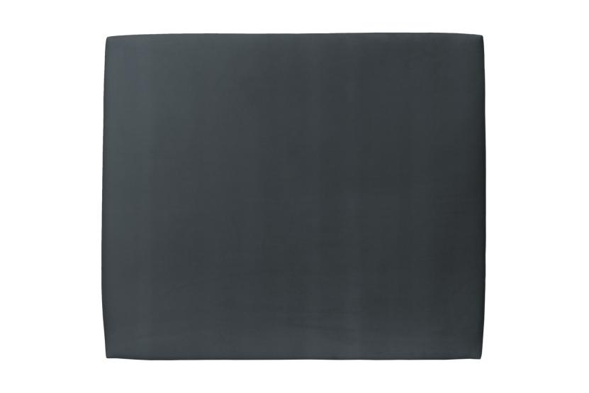 Tête de lit 180 cm Tapissée - Tissu Velours Gris Anthracite