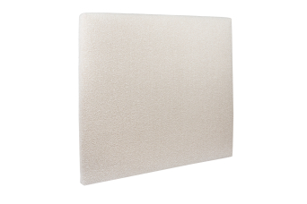 Tête de lit 180 cm Tapissée - Tissu Bouclette Beige Clair