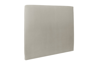 Tête de lit 180 cm Tapissée - Tissu Velours Taupe