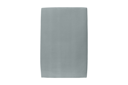 Lit 90x190 cm - Sommier tapissier H29 cm + tête de lit tapissée - Tissu Velours Gris Bleuté
