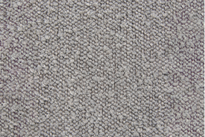 Lit 160x200 cm - Sommier tapissier H35 cm + tête de lit à lignes - Tissu Bouclette Gris