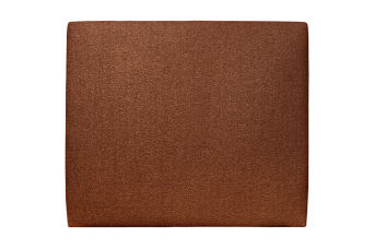 Tête de lit 180 cm Tapissée - Tissu Bouclette Terracotta