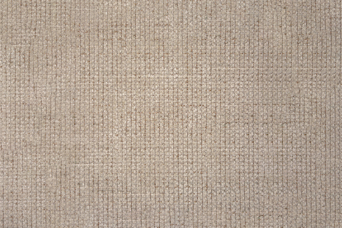 Lit 2x 90x200 cm - Sommier tapissier H29 cm + tête de lit à lignes - Tissu Toile natté Beige Brun