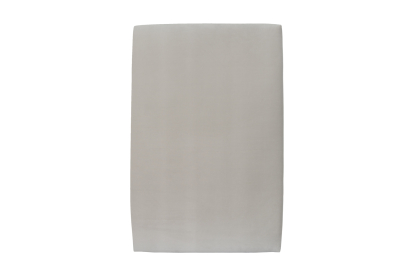 Lit 90x200 cm - Sommier tapissier H35 cm + tête de lit tapissée - Tissu Velours Gris Clair
