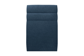 Tête de lit 90 cm Lignes - Tissu Toile Natté Bleu Ocean