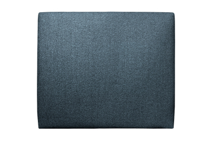 Tête de lit 200 cm Tapissée - Tissu Bouclette Bleu