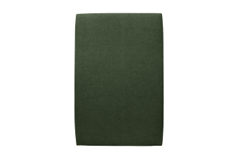 Tête de lit 90 cm Tapissée - Tissu Toile Natté Vert Kaki