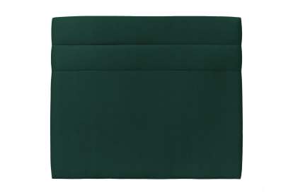 Tête de lit 180 cm Lignes - Tissu Velours Vert
