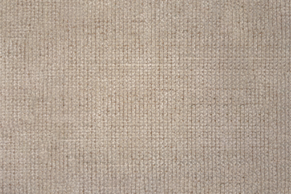 Lit 140x190 cm - Sommier à lattes H29 cm + tête de lit à lignes - Tissu Toile natté Beige Brun