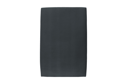 Lit 90x190 cm - Sommier à lattes H29 cm + tête de lit tapissée - Tissu Velours Gris Anthracite
