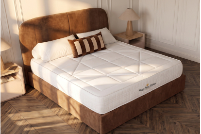 Matelas 135x210 cm Ressorts ensachés et Mémoire de forme - Windsor