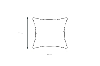 Oreiller Percale 60x60 cm