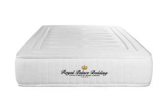 Ensemble Matelas Sommier 90x190 cm - Sommier Blanc (déjà monté) - Lancaster