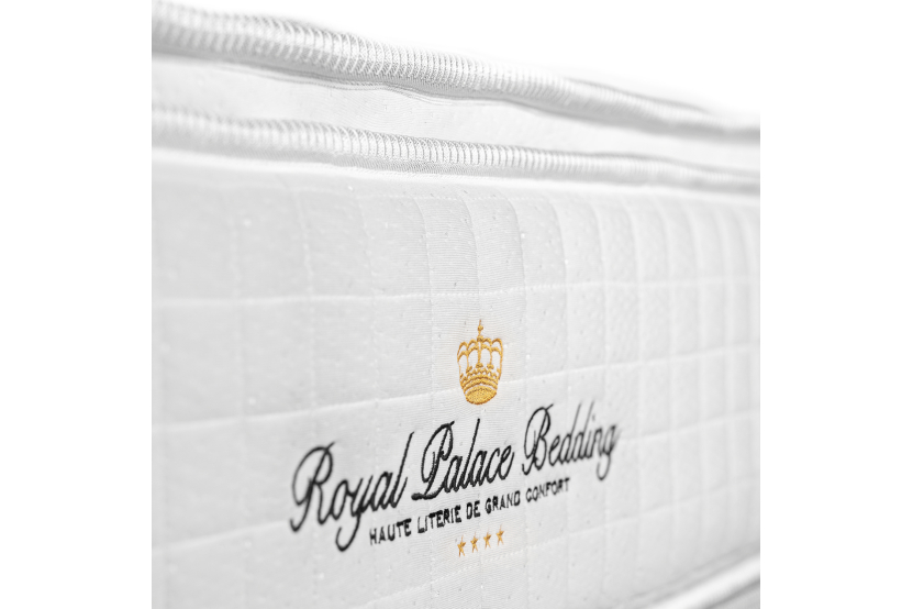 Matelas 80x200 cm Ressorts ensachés et Mémoire de forme - George V