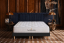 Ensemble Matelas Sommier 160x200 cm - 2 Sommiers Noir - Buckingham