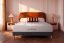 Ensemble Matelas Sommier 160x200 cm - Sommier Noir (en kit) - Windsor