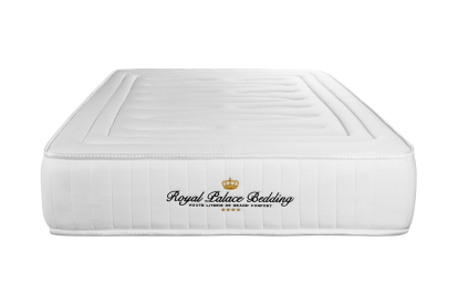 Ensemble Matelas Sommier 90x190 cm - Sommier Blanc (en kit) - Lancaster