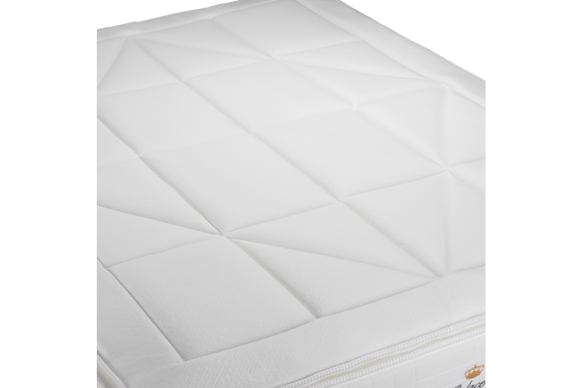 Ensemble Matelas Sommier 140x200 cm - Sommier Noir (en kit) - George V