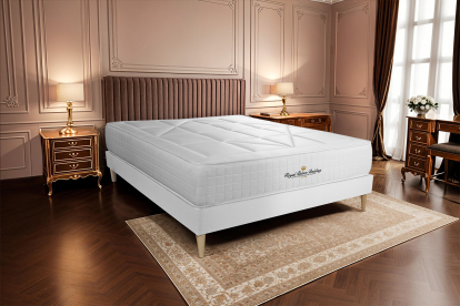 Matelas 150x195 cm Ressorts ensachés et Mémoire de forme - Windsor