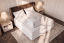 Pack lit complet 140x190 cm - Matelas + Sommier Blanc (en kit) + 2 oreillers + Couette - George V